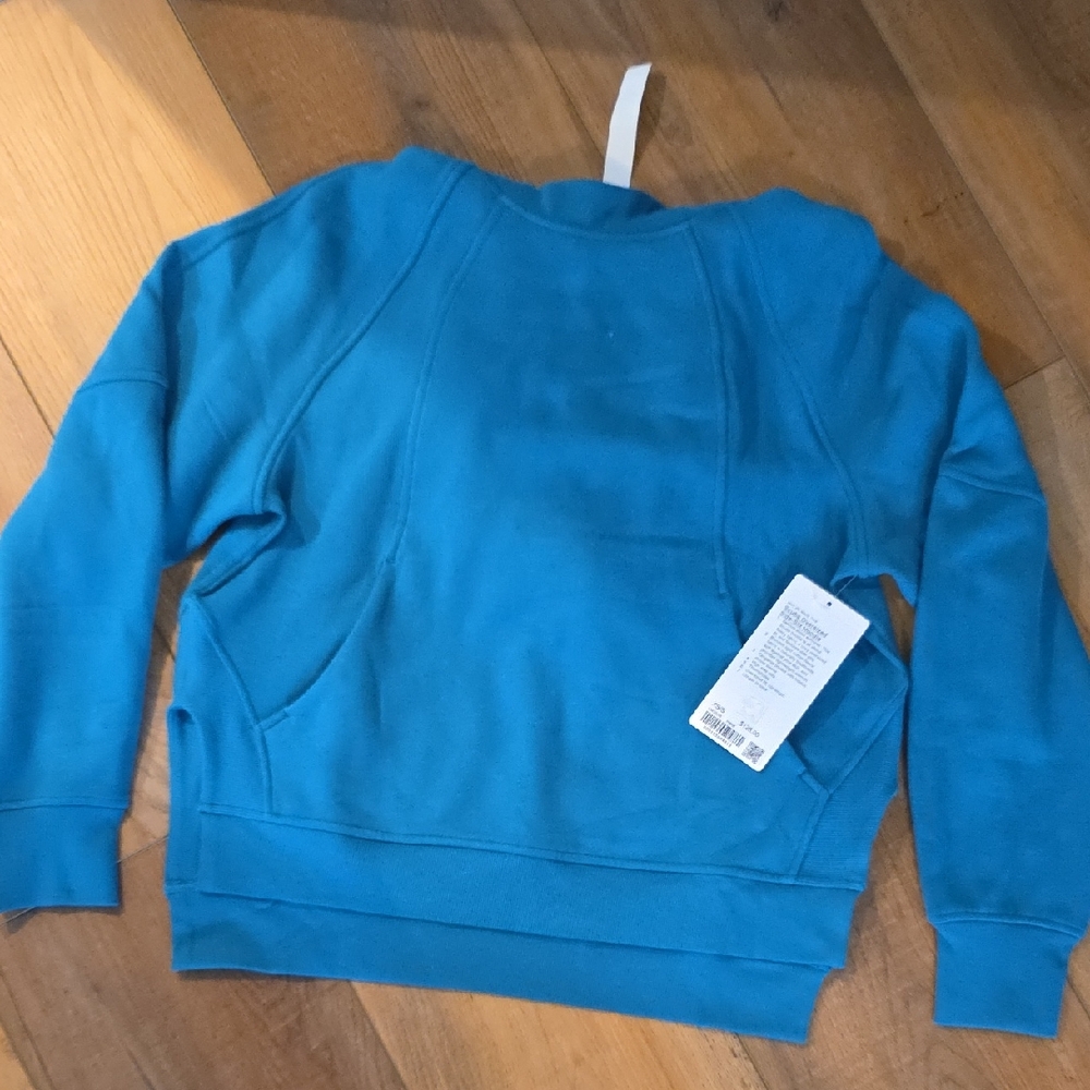 lululemon athletica Teal Scuba Sweatshirt